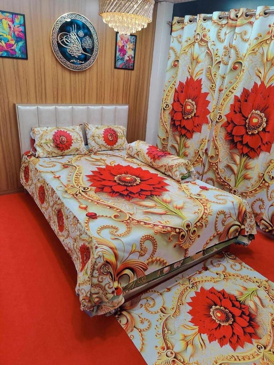 New Primium 3D Bedsheet New Primium 3D Bedsheet