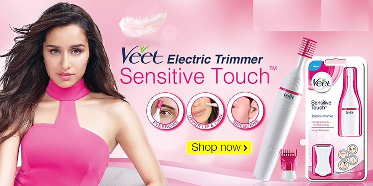 Branded Veet Sensitive Touch Electric Trimmer