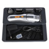 Kemei KM - 680A Electric Shaver Razor (10) Cordless Cutter Hair Clipper - EU PLUG SILVER All Market BD