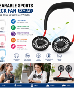 Wearable Sports Neck Fan