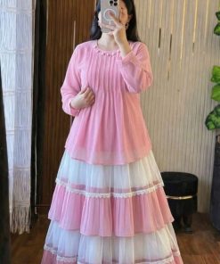 Tops and Skirt Set (2)