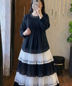 Tops and Skirt Set (3)