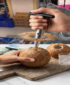 Stainless Steel Coconut Opener (2)