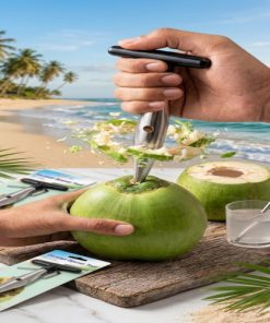 Stainless Steel Coconut Opener