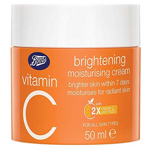 Boots Vitamin C Brightening Moisturising Cream 50ml Boots Vitamin C Brightening Moisturising Cream 50ml