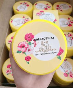 Collagen x3 whitening body cream