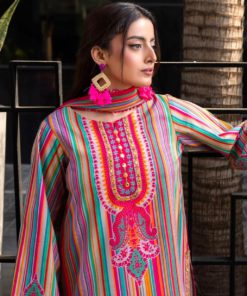 Digital Print Three Piece