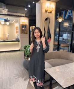 Embroidery Cotton Co-Ord Set