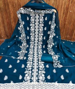 Embroidery Cotton Three Piece