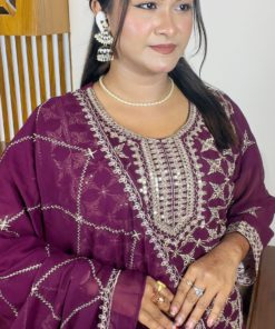 Embroidery Three Piece