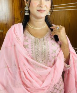 Embroidery Three Piece