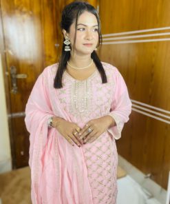 Embroidery Three Piece