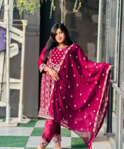 Georgette Embroidery Four Piece