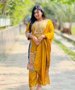 Georgette Embroidery Four Piece