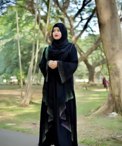 Premium Stone Borka with Hijab