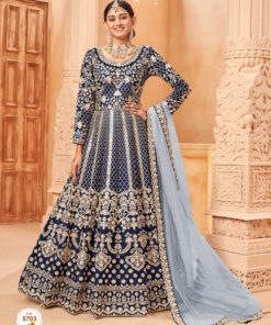 Readymade embroidered party dress