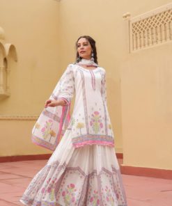 Sharara Three Piece