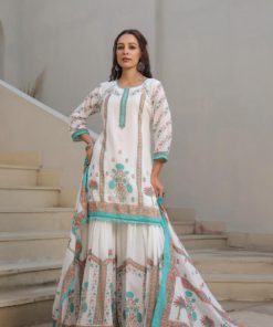 Sharara Three Piece