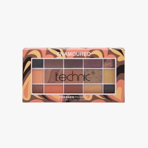Technic Enamoured Pressed Pigment Eyeshadow Palette Technic Enamoured Pressed Pigment Eyeshadow Palette