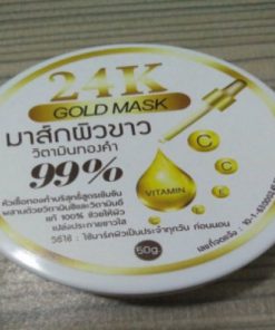 24k Gold 99 Percent Mask