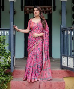 Chanduri Silk Sharee