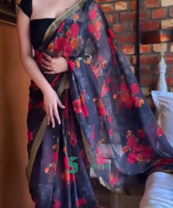 Chanduri Silk Sharee For Women