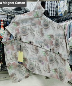 China Magnet Cotton Half Sleeve Shirt