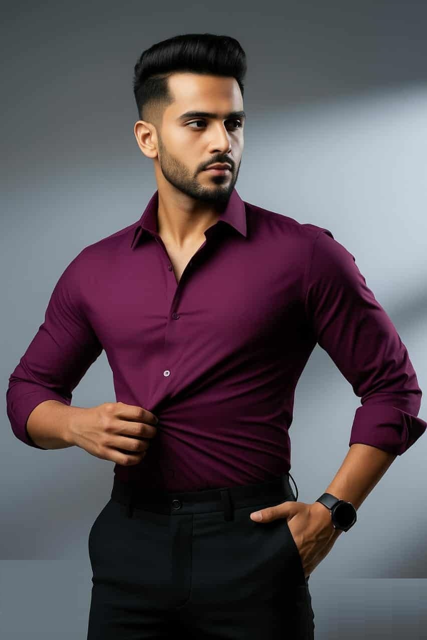 China Stitch Formal Shirt (4) China Stitch Formal Shirt