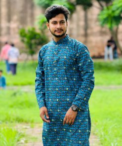 Cotton Print Panjabi