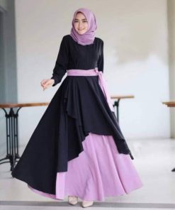 Dubai Cherry Borka with Hijab