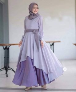 Dubai Cherry Borka with Hijab