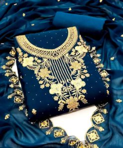 Georgette Embroidery Four Piece