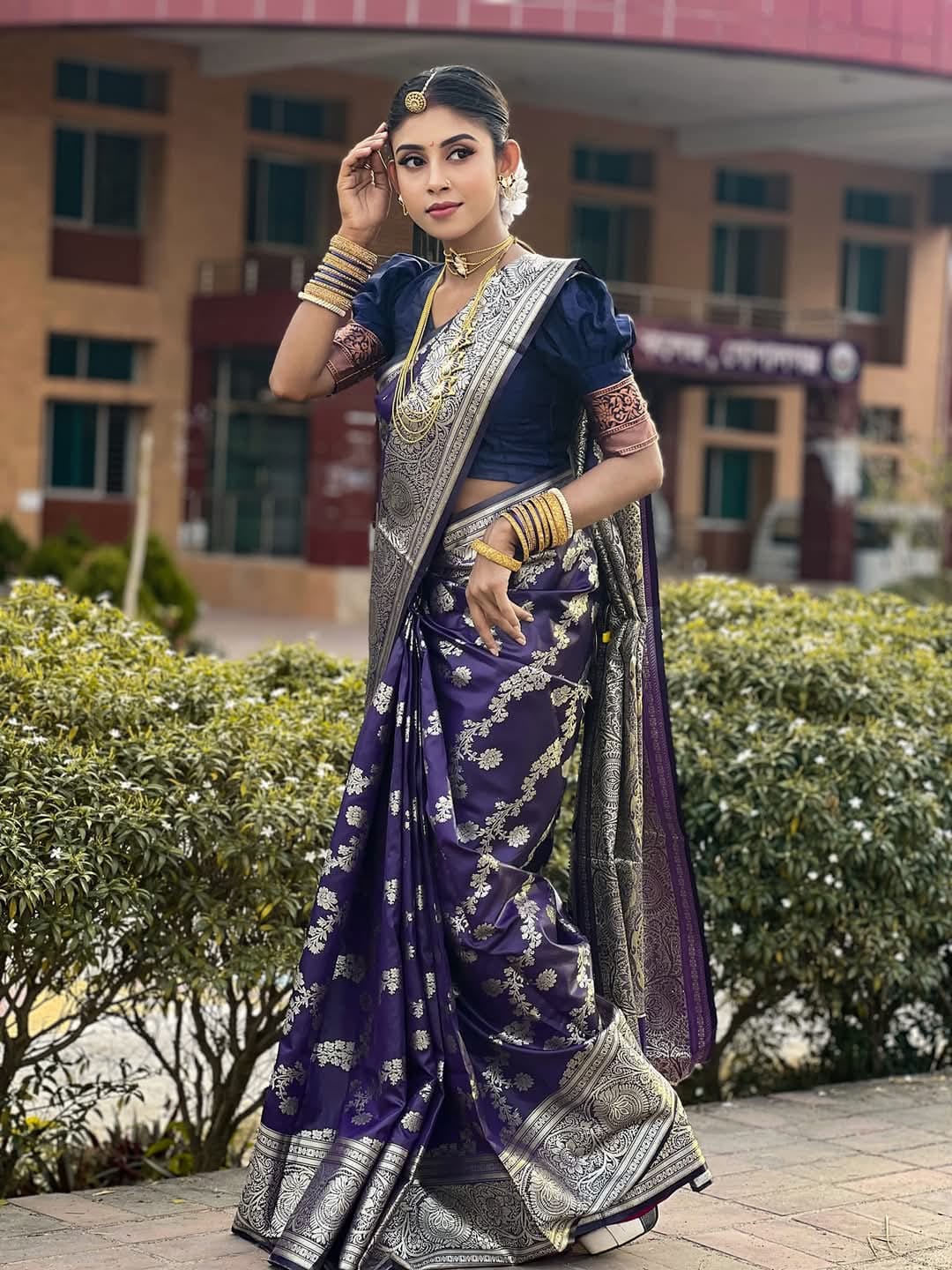 Indian soft katan sharee (2) Indian soft katan sharee