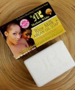 Madam White Rice Milk Argan Oil Soap