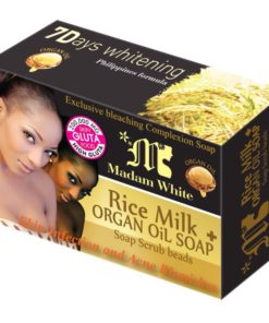 Madam White Rice Milk Argan Oil Soap