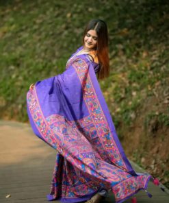 Mayalota digital print sharee