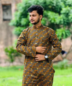 New Cotton Print Panjabi