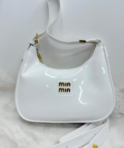 New minmin glossy purse