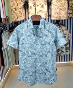 Pure Cotton Half Sleeve Print Shirt