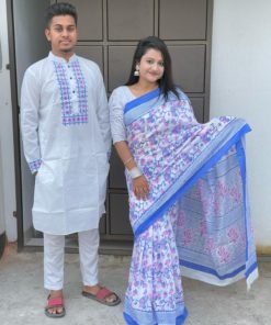 Sharee Panjabi Couple Dress