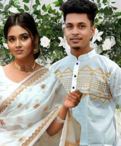 Sharee Panjabi Couple Set