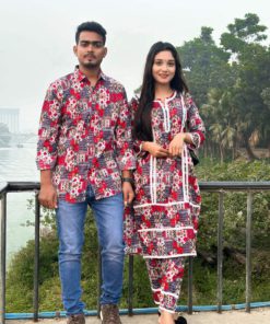 Shirt Three Piece Couple Set