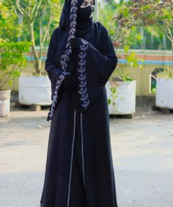 Stone Koti Borka with Hijab