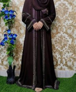 Stone Koti Borka with Hijab