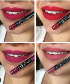 Flormar Pencil Lipstick 12 Pcs With Cutter