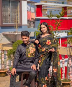 Hand Print Couple Dress