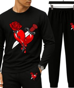 Drop Shoulder Tshirt and Trouser Set