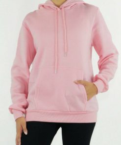 Solid Color Ladies Hoodie