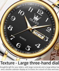 Olevs 5567 Black For Men