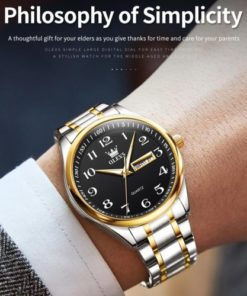 Olevs 5567 Black For Men